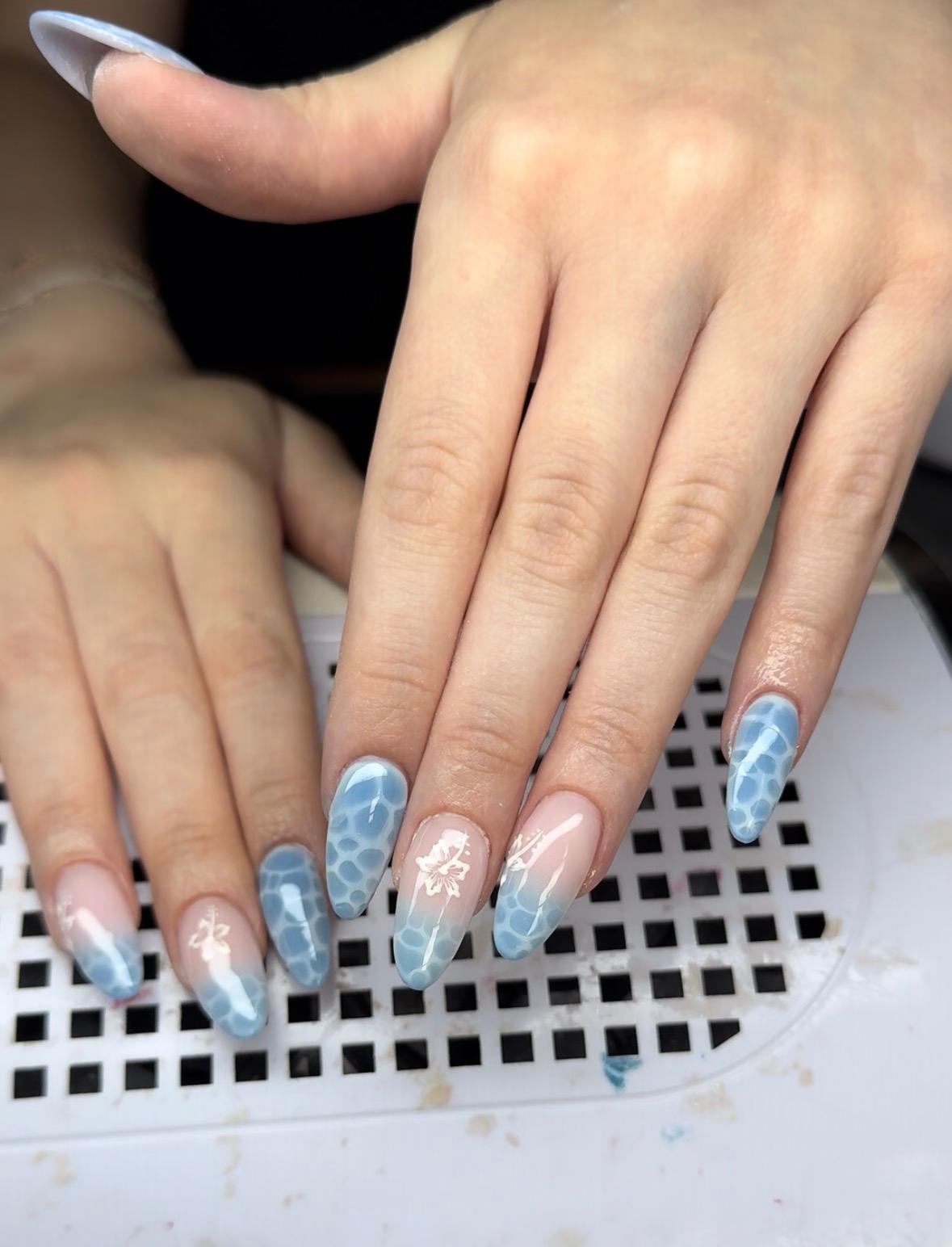 Ombre Dreams nail design 6